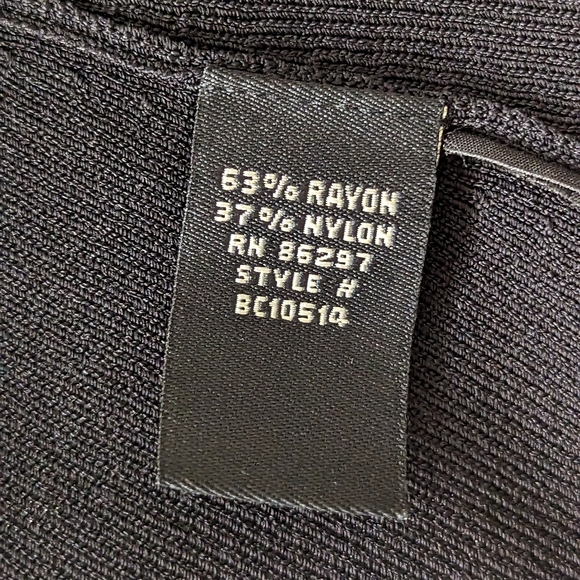 BCBGMAXAZRIA black sequined sweater sz L - Picture 7 of 7